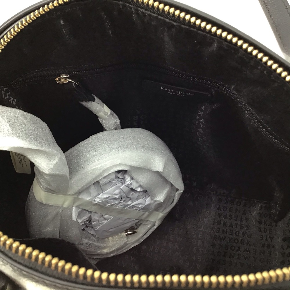 Kate Spade Reiley Laurel Way Black Satchel Handbag - Picture 8 of 9